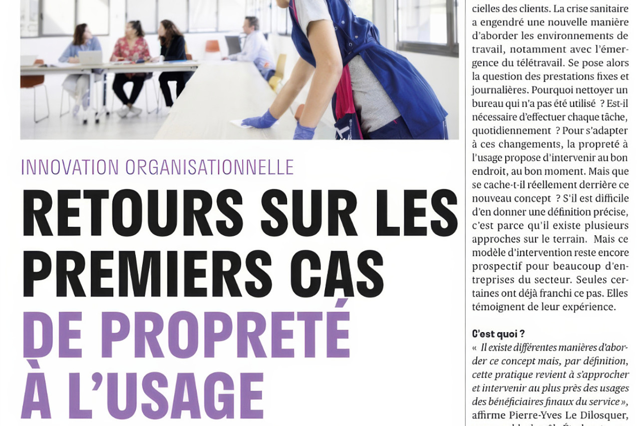 Logo Du bon usage... de la propreté à l’usage